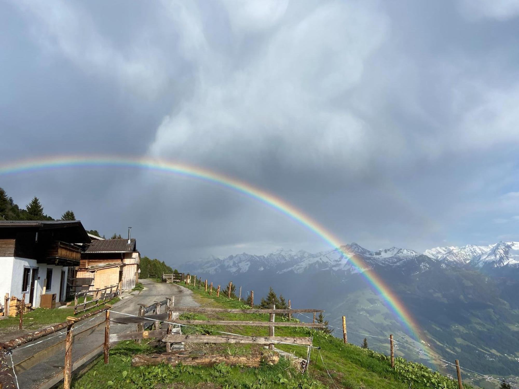 Unique Large Alpine Pasture In The Middle Of The Zillertal Mountains Villa Zellberg Eksteriør bilde